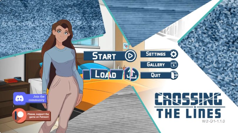 《越过界限 (Crossing the Lines)》【PC/安卓/AI汉化版/2D/欧美/SLG游戏/2.30G】
