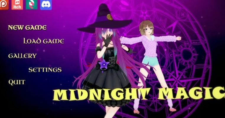 《午夜魔法 (Midnight Magic)》【PC/安卓/AI汉化/日系/3D/SLG游戏/5.3G】