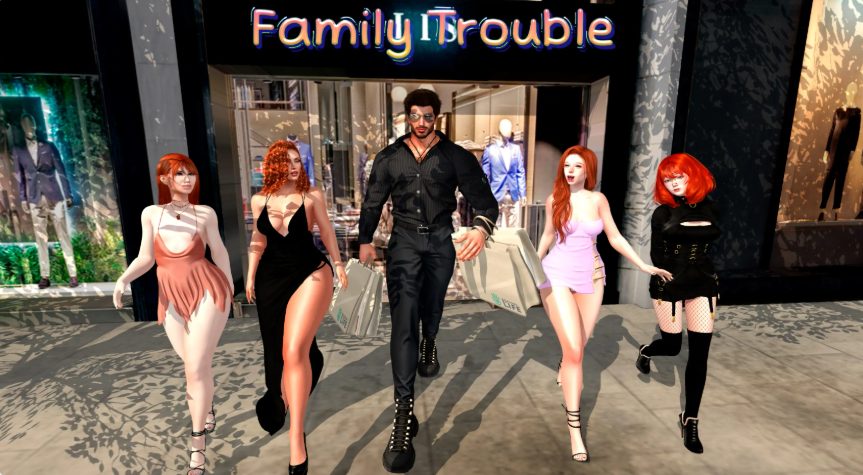 《家庭烦恼 (Family Trouble)》【PC/安卓/AI汉化版/3D/欧美/SLG游戏/8.34G】