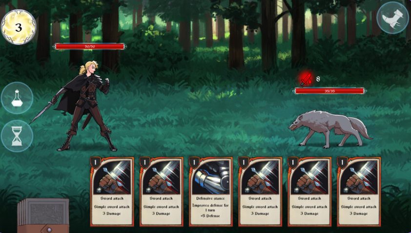 【PC/官中/卡牌肉鸽/SLG游戏/6.0G】 猎魔人物语(Knightly Passions)Ver1.81f 官中步兵版+DLCs+卡牌肉鸽SLG游戏+6.0G